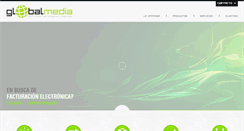 Desktop Screenshot of globalmedia.com.uy